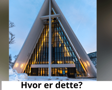 Er du blant Norges skarpeste hoder? Bevis det ved å gjette hvor dette er