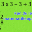 Kun for genier: Kan du løse denne oppgaven uten kalkulator?