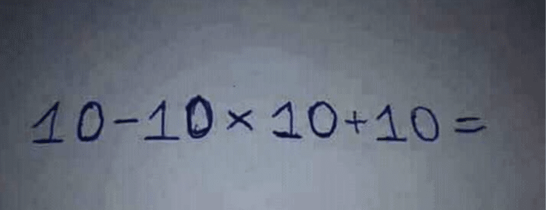 Er du god i matte? Test det ved å løse dette