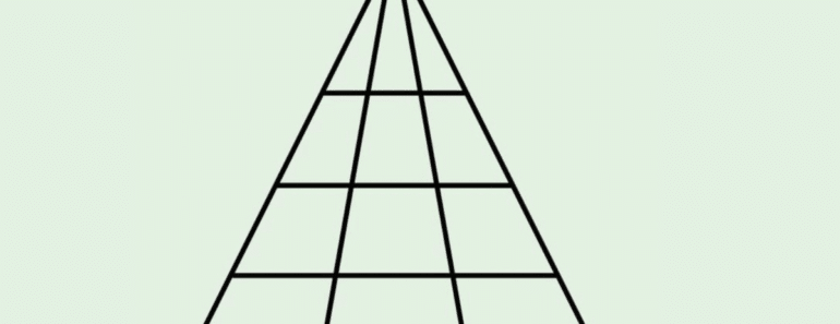 Jeg vedder på at ingen kan gjette riktig antall trekanter.