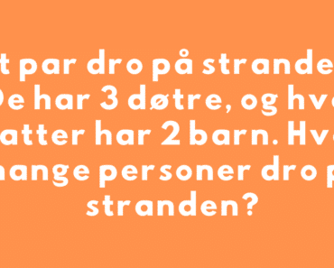 En utfordrende gåte som setter hodene i sving – kan du regne ut det riktige svaret?