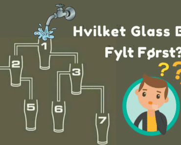 Gjett hvilket glass som blir fullt først innen 30 sekunder.