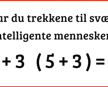 Du er et geni hvis du knuser denne algebra-ligningen