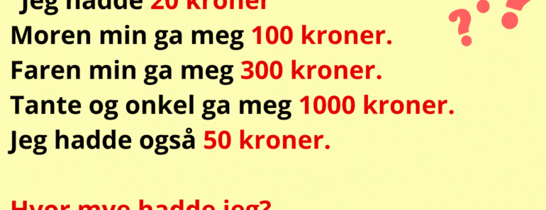 Dette har gjort mange internettbrukere forvirret. Kan du løse det?
