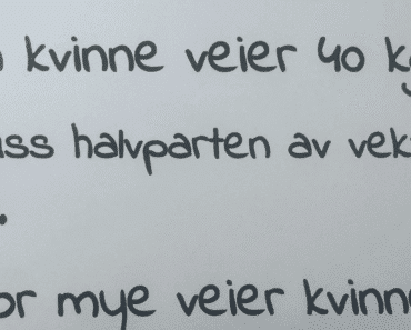 Så langt har ingen i Norge løst dette riktig! Kan du?