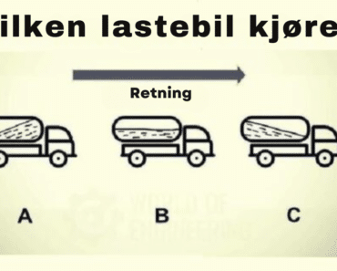 Denne gåten klarer nesten ingen: Hvilken lastebil kjører?