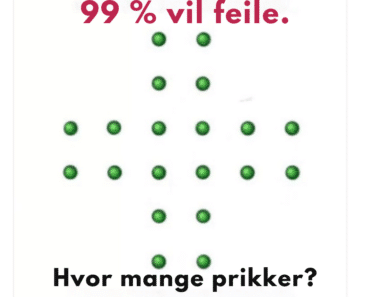 Hvor mange prikker kan du se?