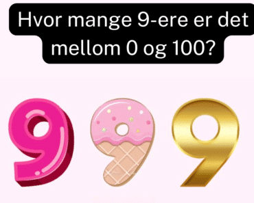 Hvor mange niere er det mellom 0 og 100? Mange mennesker glemmer et par!