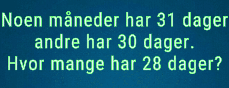 Få har klart å løse denne gåten – er du en av dem?